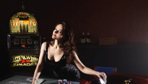 a female dealer